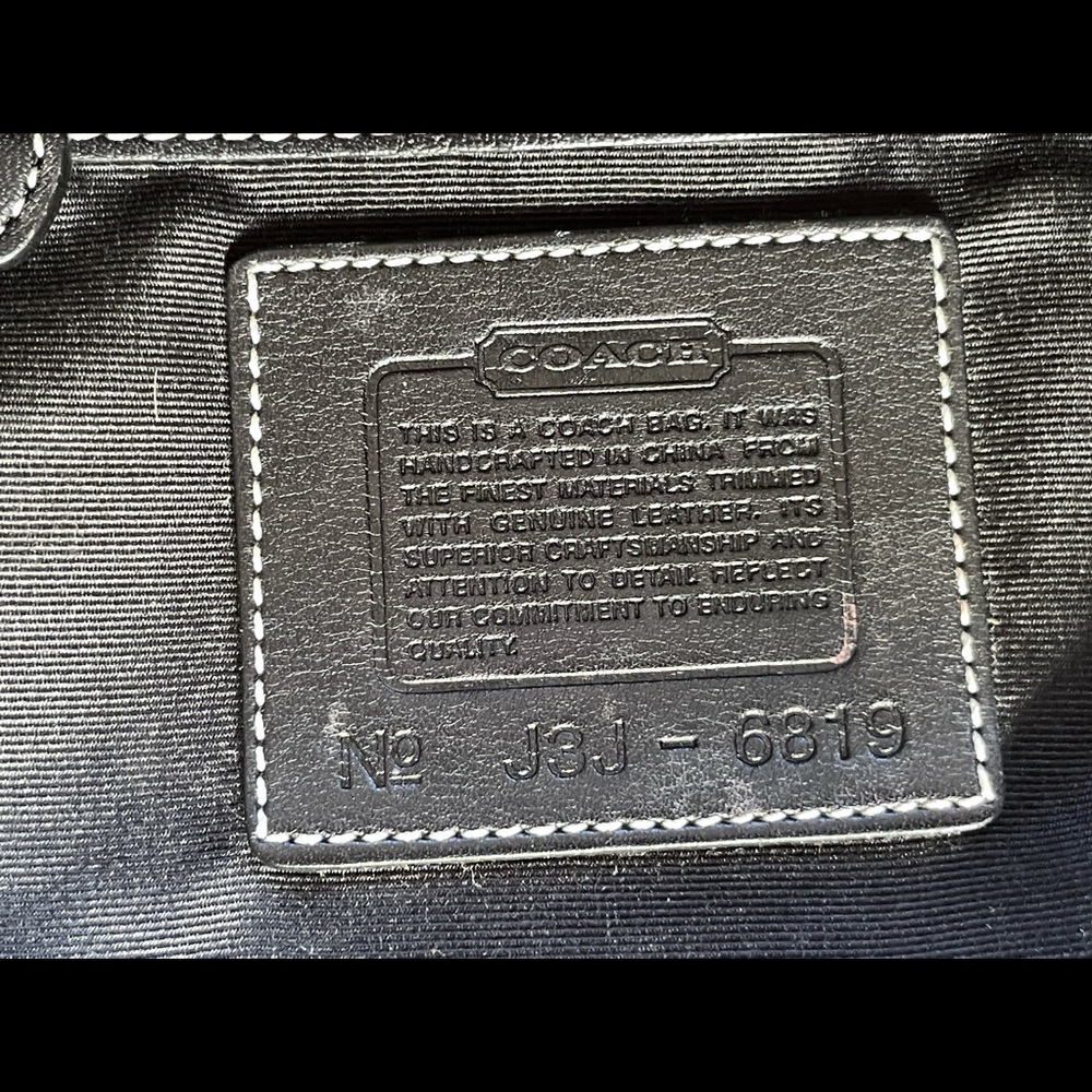Vintage Monogram Coach Buckle Bag - Picture 9 of 9